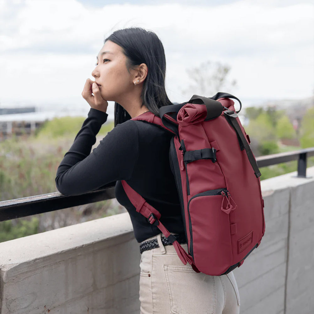 Wandrd Prvke 18 L Every Day Carry Camera Backpack Rhone Burgundy