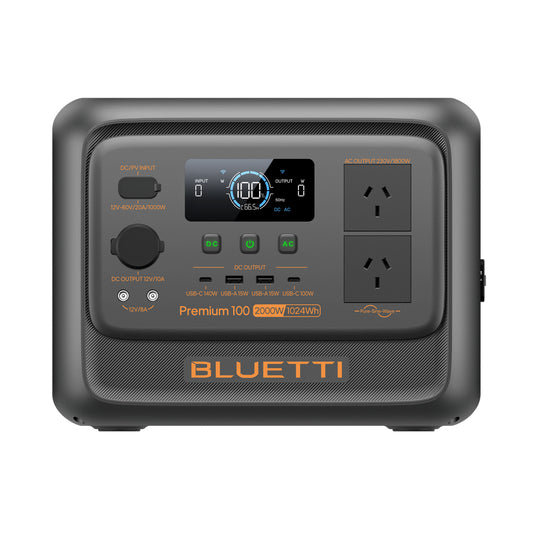 Bluetti Premium 100 V2 Power Station | 2000 W 1024 Wh