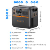 Bluetti Premium 200 V2 Power Station | 2700 W 2073.6 Wh