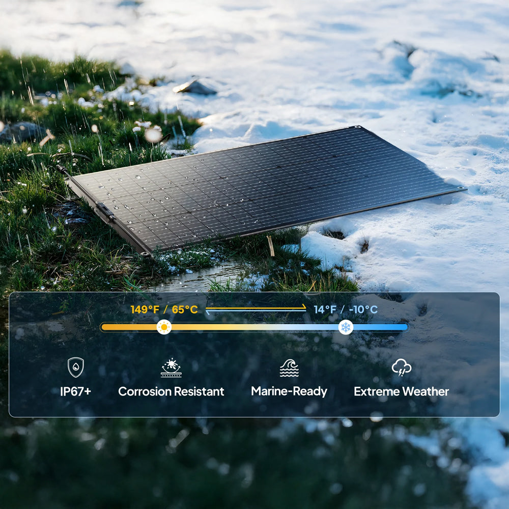 Bluetti Pv100 Fx Foldable Solar Panel | 100 W 2 Pk