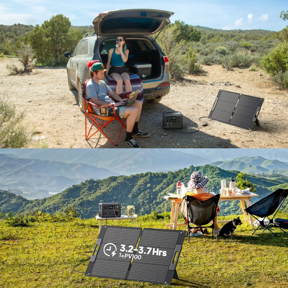 Bluetti Pv100 Foldable Solar Panels | 100 W