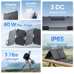 Bluetti Pv60 F Foldable Solar Panels | 60 W