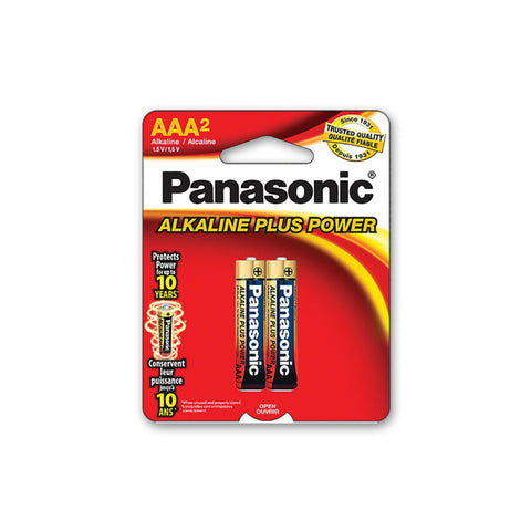 Panasonic AAA Alkaline Battery 2 Pack