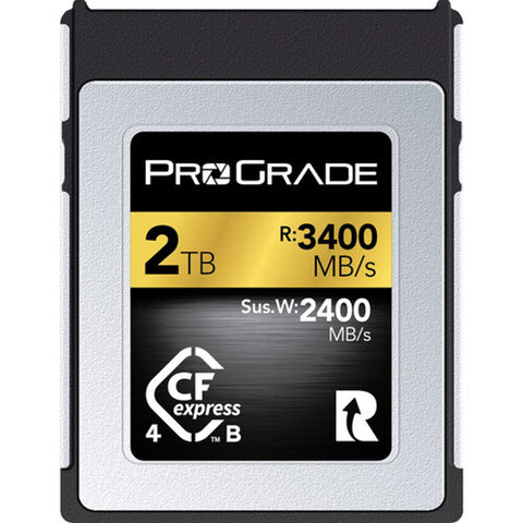 Prograde Digital Cfexpress 4.0 Type B Gold 2 Tb R3400 Mb/S W2400 Mb/S
