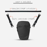 Wandrd Route Chest Pack Snoot Bag Black