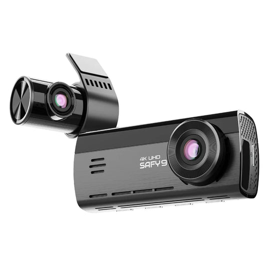 Blackvue Safy 9 Front & Rear Facing 4 K + Fhd Dashcam 64 Gb