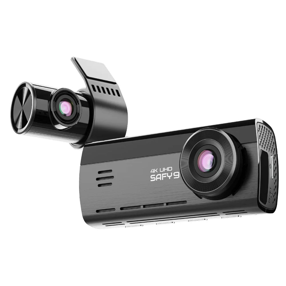 Blackvue Safy 9 Front & Rear Facing 4 K + Fhd Dashcam 64 Gb