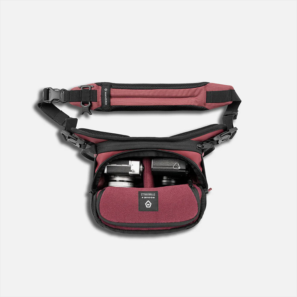 Wandrd Rogue V2 4 L Camera Sling Bag Rhone Brugundy