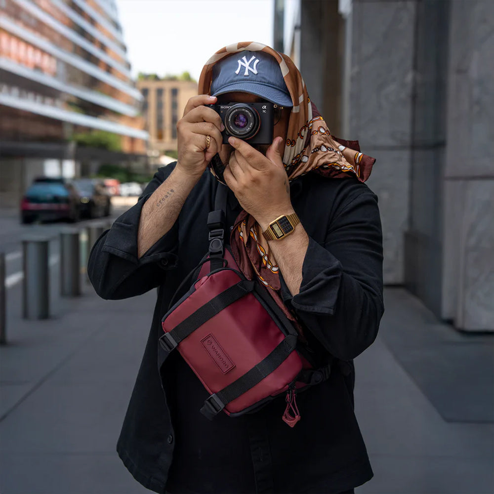Wandrd Rogue V2 4 L Camera Sling Bag Rhone Brugundy