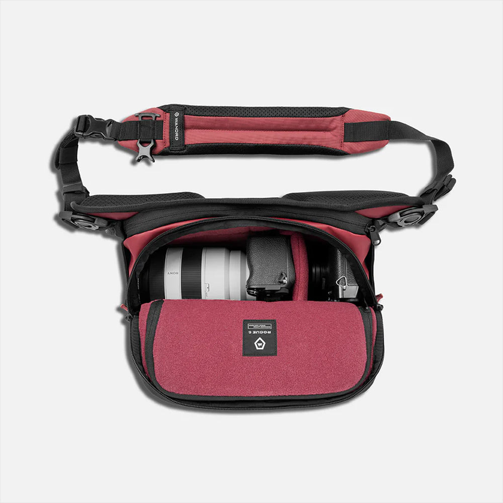 Wandrd Rogue V2 6 L Camera Sling Bag Rhone Burgundy