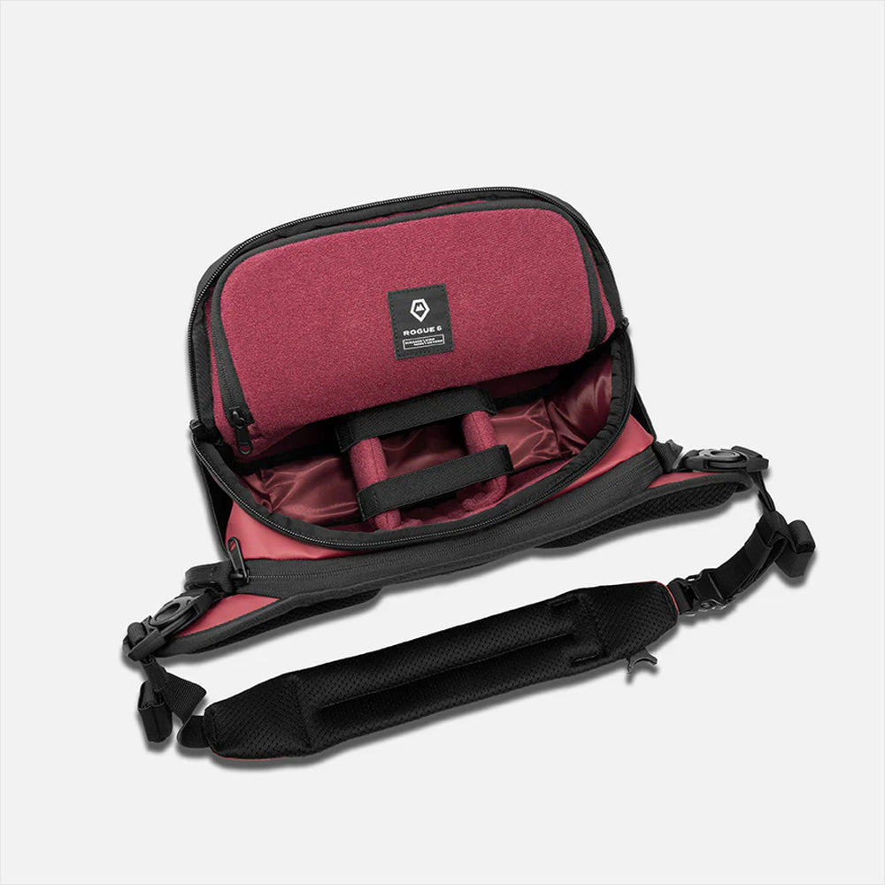 Wandrd Rogue V2 6 L Camera Sling Bag Rhone Burgundy