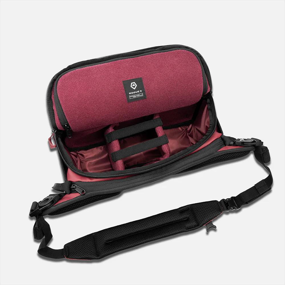 Wandrd Rogue V2 9 L Camera Sling Bag Rhone Burgundy