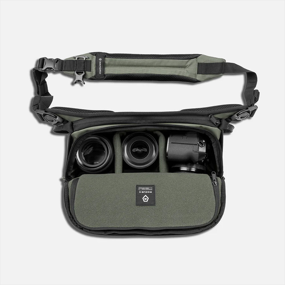 Wandrd Rogue V2 9 L Camera Sling Bag Wasatch Green