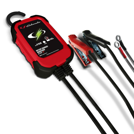 Schumacher Battery Charger 6 12 V 1 A And Maintainer For Agm Sla Gel Cell Spi