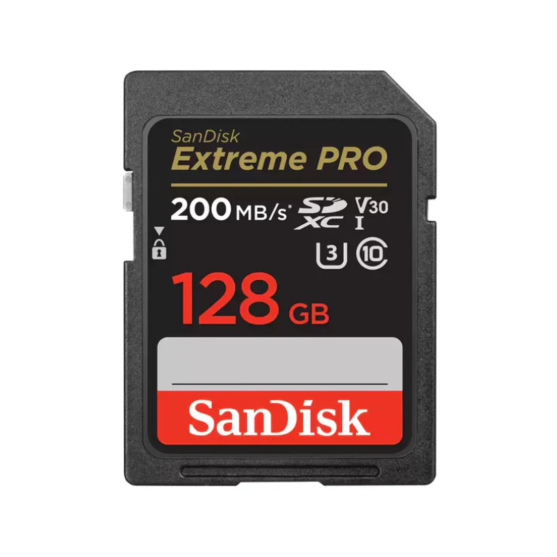 Sandisk Extreme Pro SD card 200MB/s V30