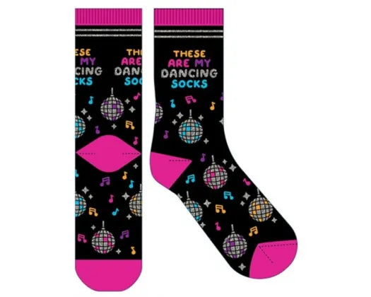 SOCK FF GLTR MY DANCING SOCKS