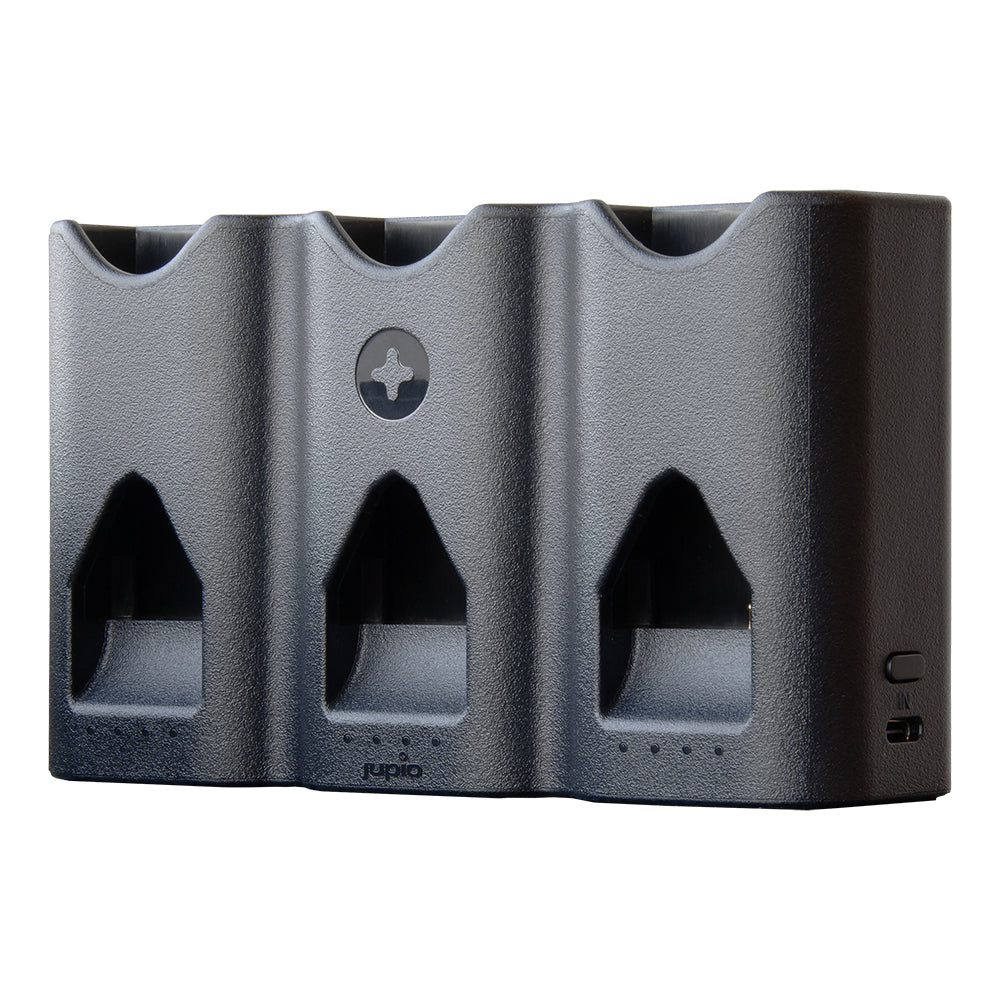 Jupio Tri Charge Air3 Charger & Powerbank For Canon Lp E6 Series