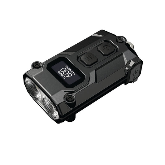 Nitecore 600 Lumen Usb C Rechargeable Keychain Torch Black