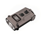 Nitecore 600 Lumen Usb C Rechargeable Keychain Flashlight Grey