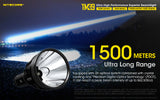 Nitecore Tm39 5200 Lumen Long Throw Rechargeable Flashlight+ Adaptor