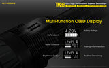 Nitecore Tm39 5200 Lumen Long Throw Rechargeable Flashlight+ Adaptor