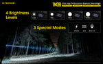 Nitecore Tm39 5200 Lumen Long Throw Rechargeable Flashlight+ Adaptor