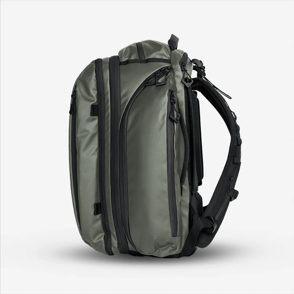 Wandrd Transit Travel Backpack 45 L Wasatch Green