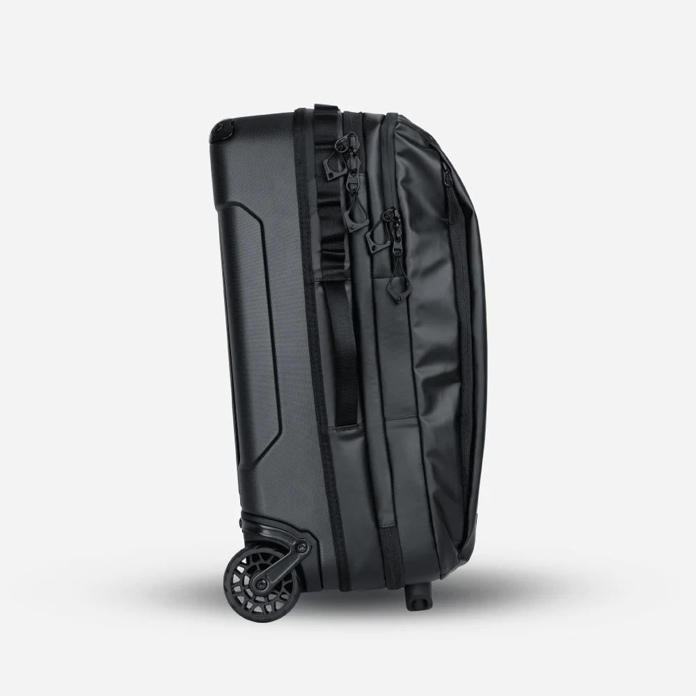 Wandrd Transit Travel Carry On Roller Bag Black