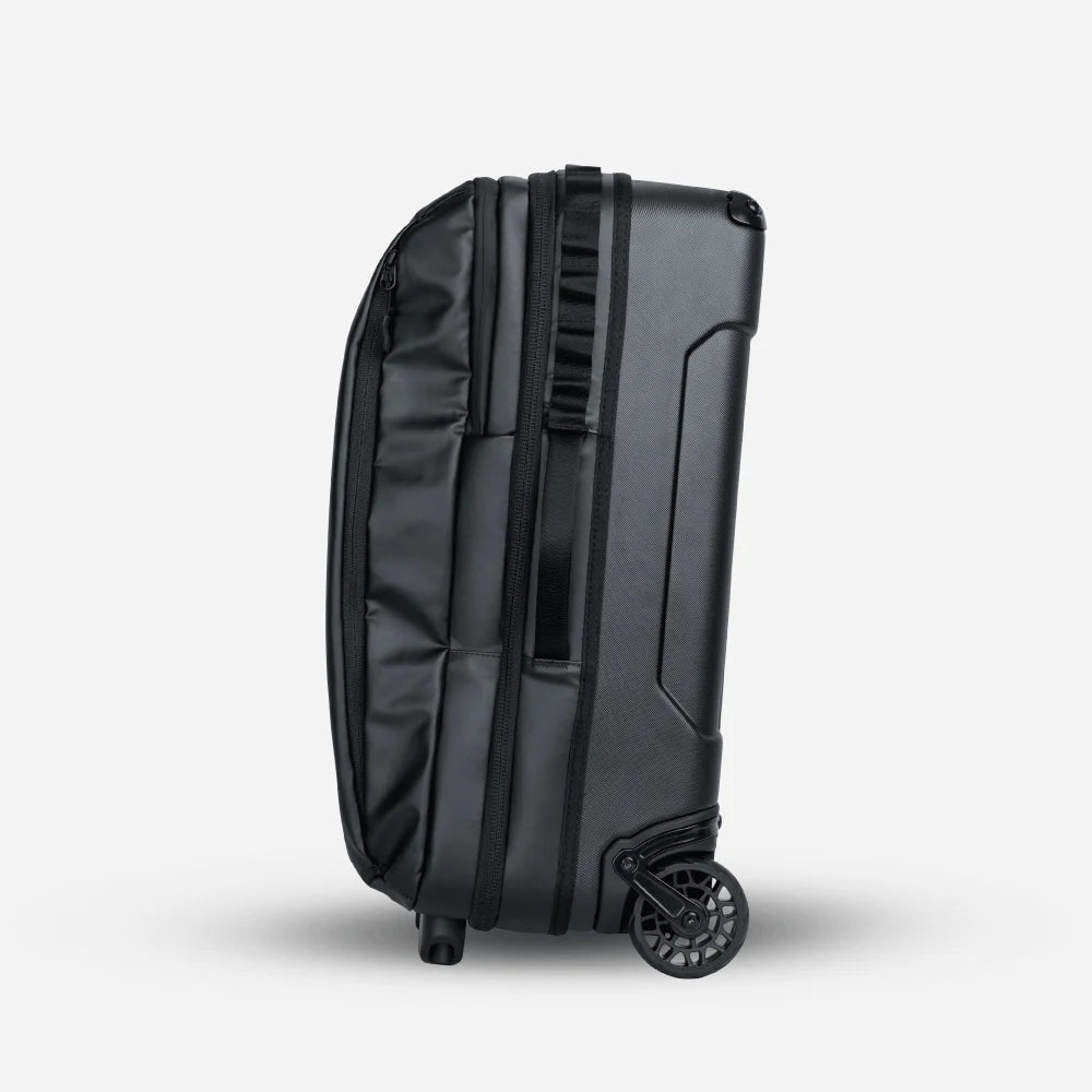 Wandrd Transit Travel Carry On Roller Bag Black