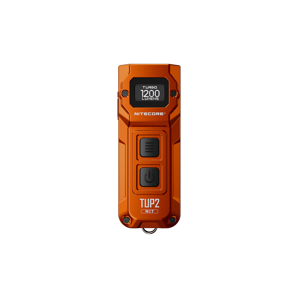 Nitecore Tup 1200 Lumen Rechargeable Edc Torch Orange