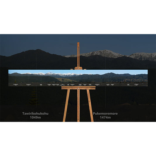 Tararua Canvas Photograph by Stephen Feldon