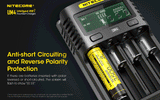 Nitecore Intelligent Battery Charger Usb Four Slot Charger