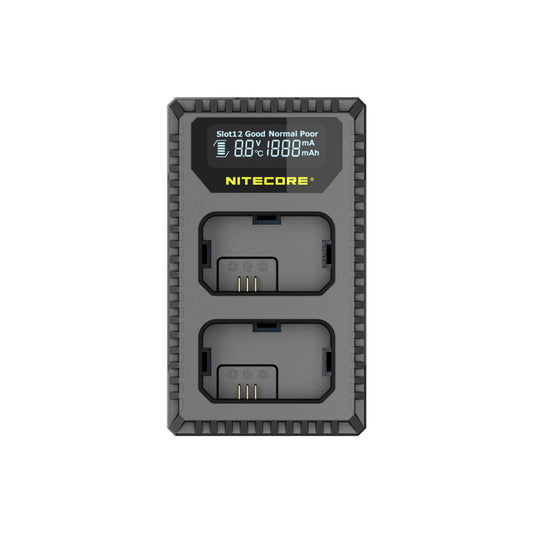 Nitecore Usn1 Dual Slot Usb Travel Charger For Sony Np Fw50 Li Ion Batteries