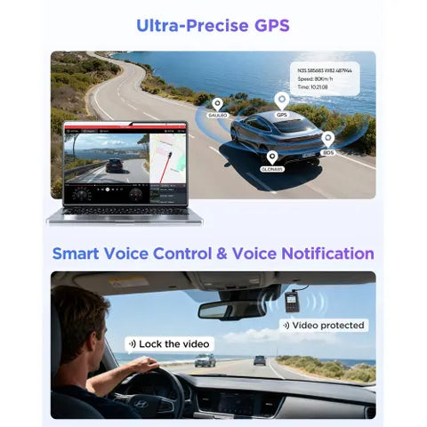 Viofo Dashcam 4 K A119 M Pro Front Dvr With Gps & Wifi6