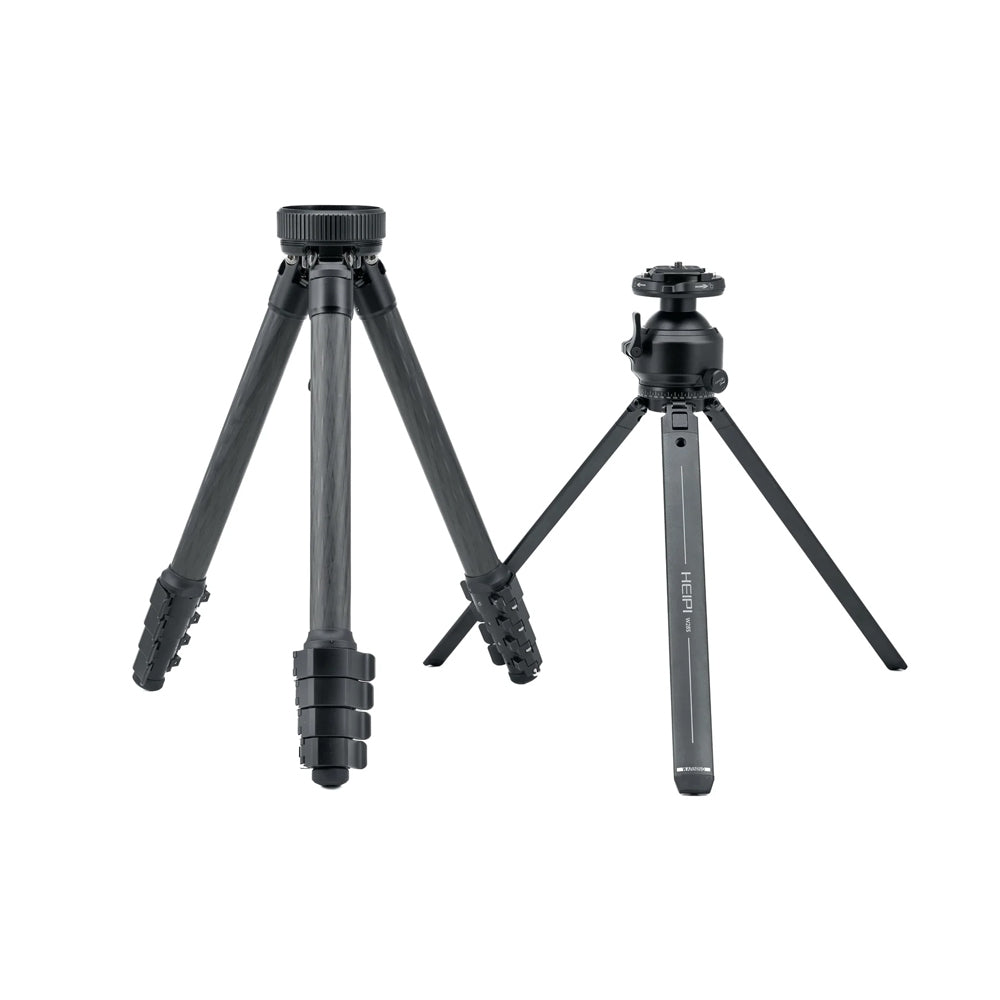 Heipi Vision 3 In 1 Carbon Fiber Travel Tripod Twist Quick Release