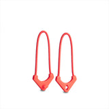 Wandrd Worryless Tamper Proof Zipper Pullers Arches Red 6 Pk