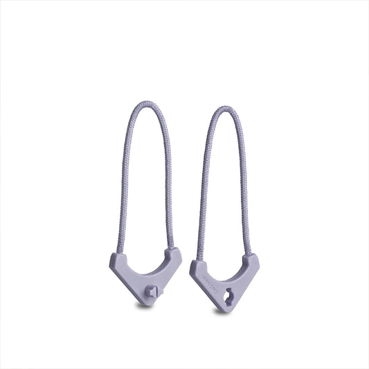 Wandrd Worryless Tamper Proof Zipper Pullers Uyuni Purple 6 Pk