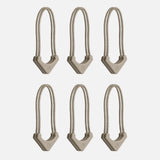 Wandrd Worryless Tamper Proof Zipper Pullers Yuma Tan 6 Pk