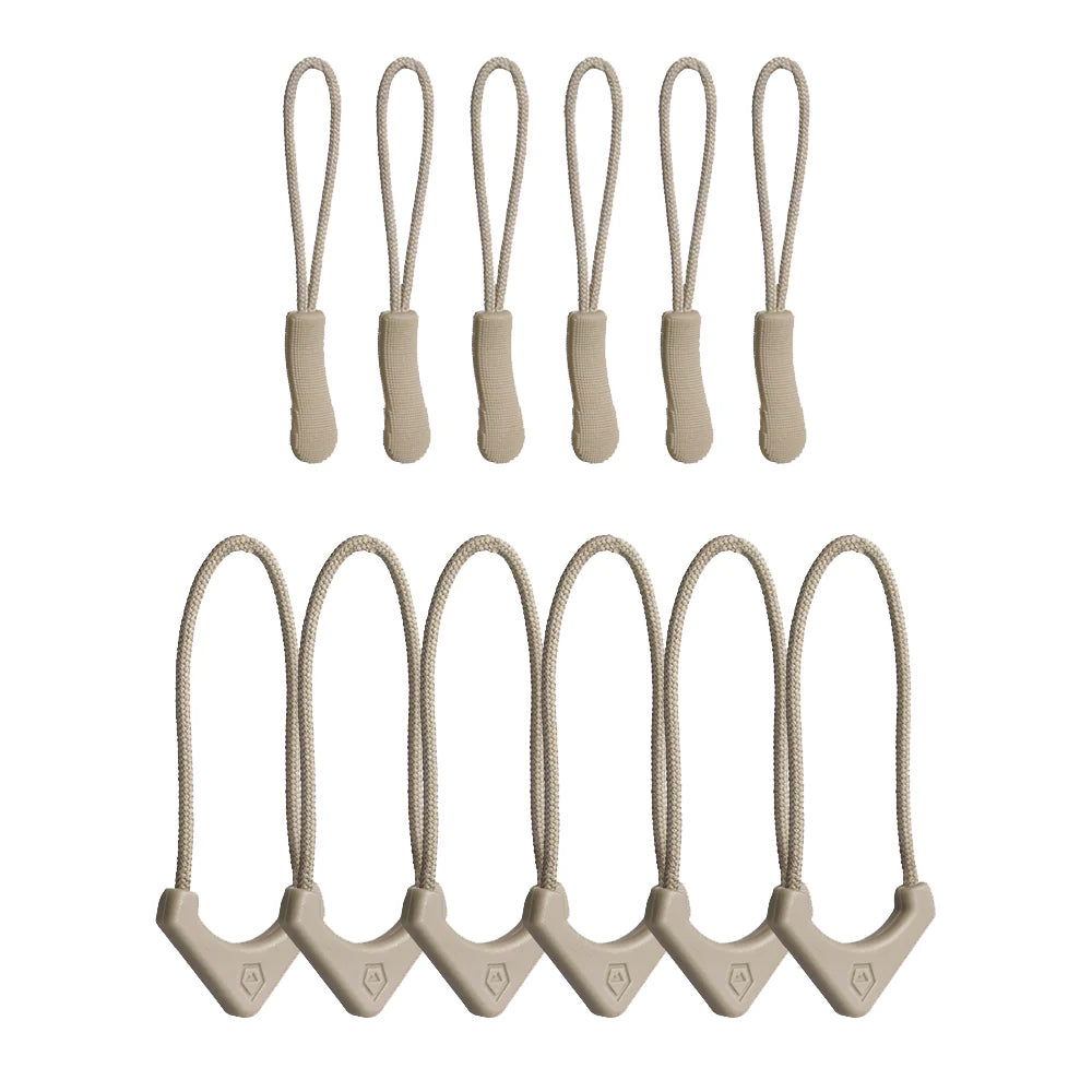 Wandrd Replacement Zipper Pullers Yuma Tan 6 Pk