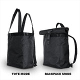 Wandrd Transit Travel Tote Backpack Black