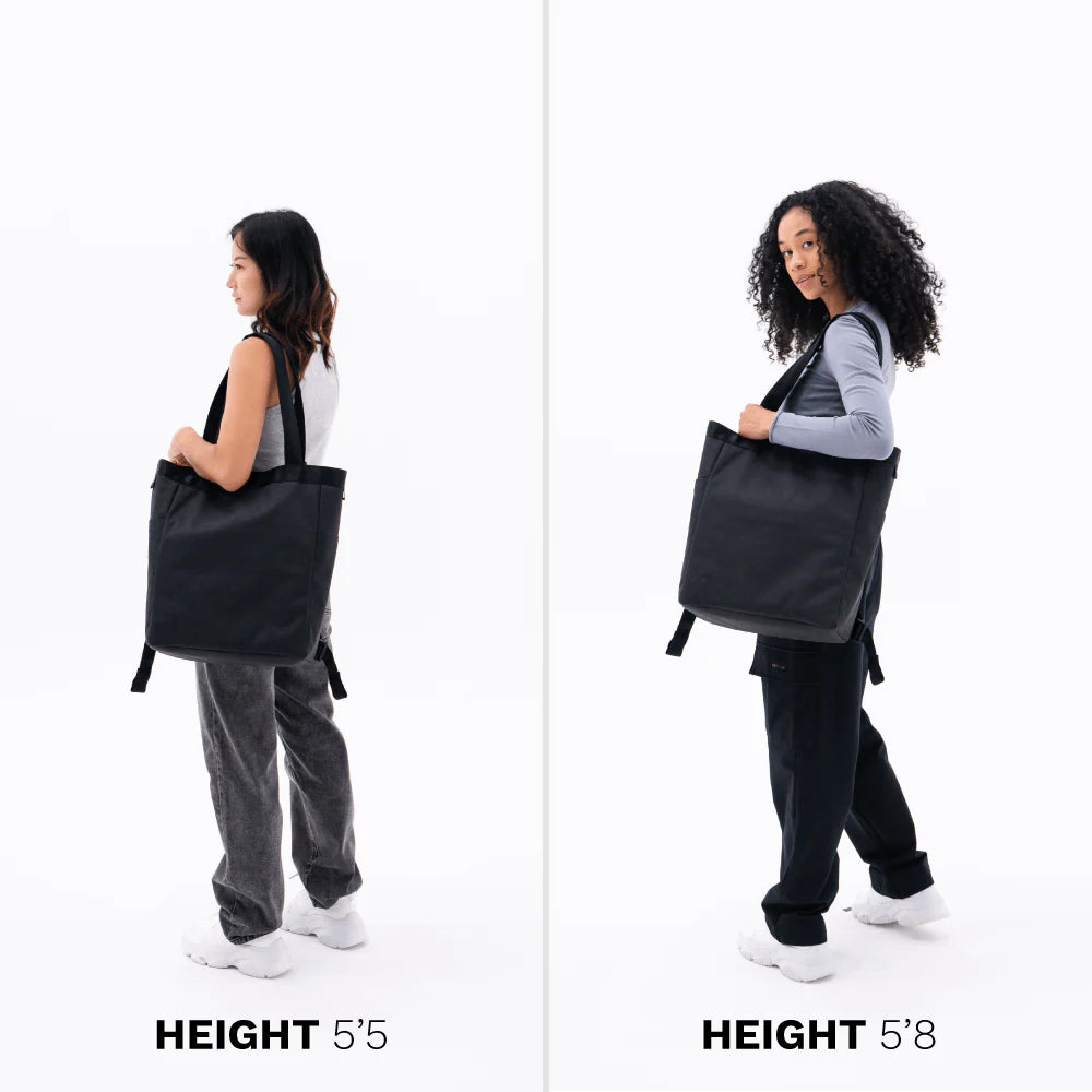 Wandrd Transit Travel Tote Backpack Black