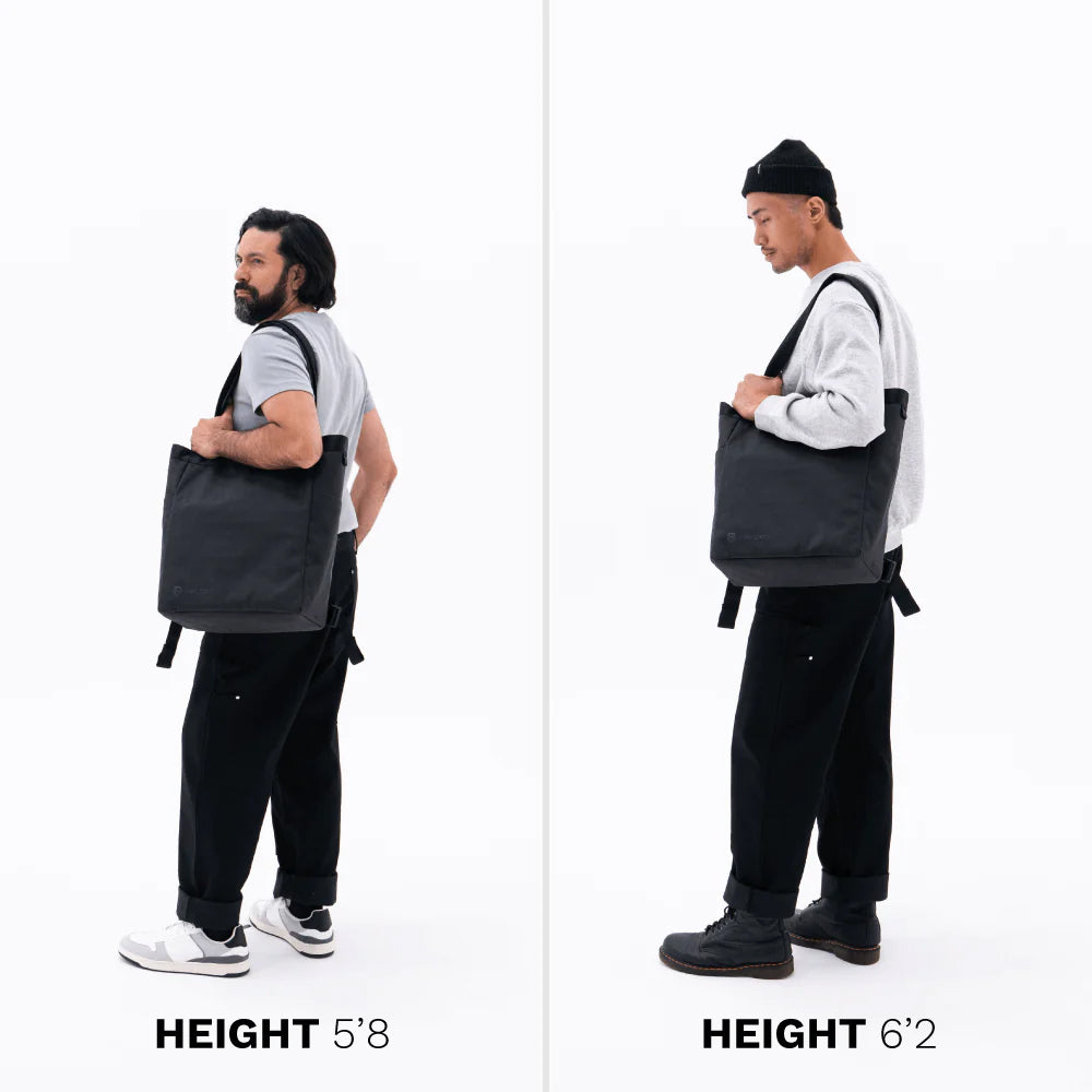 Wandrd Transit Travel Tote Backpack Black