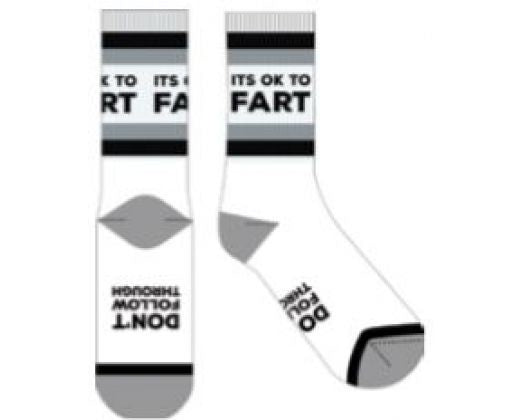 OK To Fart Novelty Socks