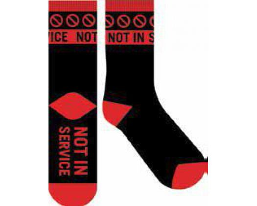 Not In Service Novelty Socks