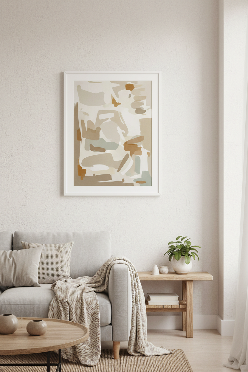White Poster Frame 18x24" - Brighton