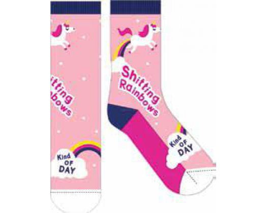Rainbow Day Novelty Socks
