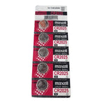 Maxell Lithium Battery Cr2025 3 V Coin Cell 5 Pack