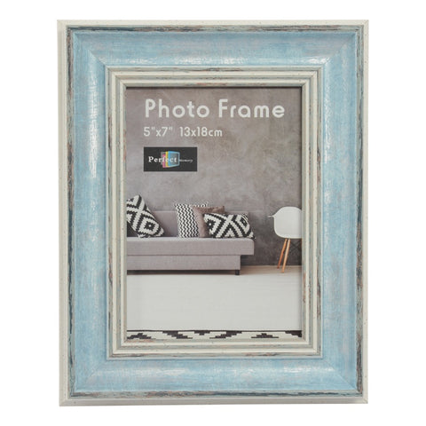 Rustic 5x7 Blue Frame