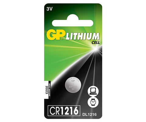GP - Button Cell - CR1216 1pk