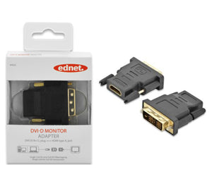 Ednet DVI-D (M) to HDMI Type A (F) Adapter